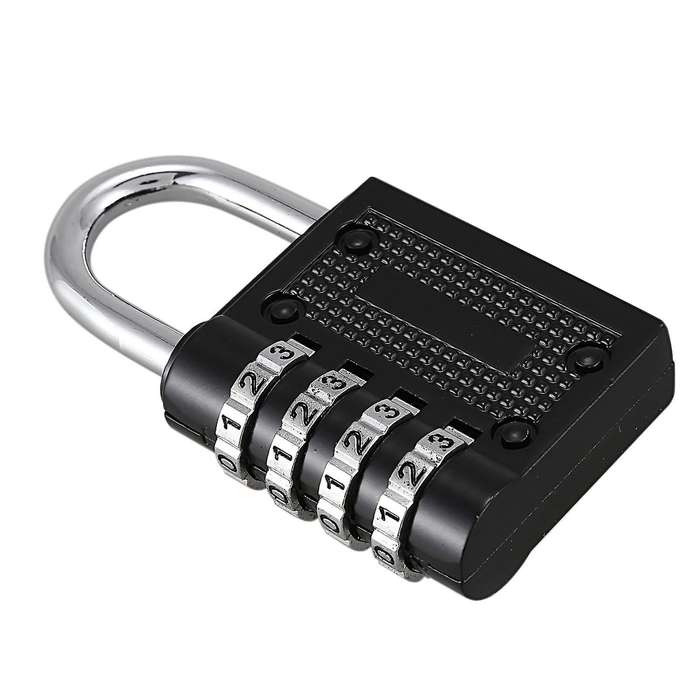 Anti-theft Security Products Zb40 Combination Padlock Black