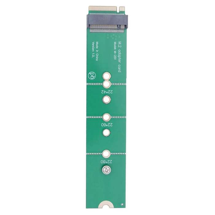 1 Pce M.2 Hard Disk Test Protection Card M Key Nvme Pci-e Ahci