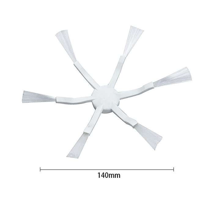 2pcs Side Brush Replacement Parts for 1c/2c/1t/f9 Robot Vacuum