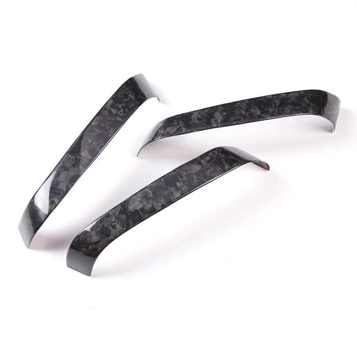 Real Carbon Fiber Car Inner Door Handle Trim Cover Car Styling