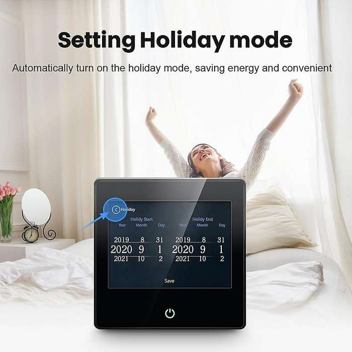 Wifi Thermostat for Google Home Alexa(wifi Electric Heating 16a)
