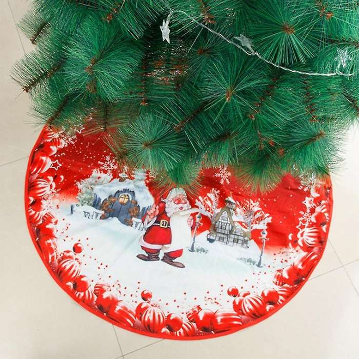 Christmas Tree Skirt Carpet Christmas Tree Decoration Skirt Ornaments