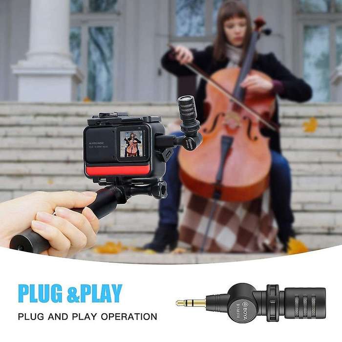 Boya By-m100d Omnidirectional Microphone for Android Ios Dslr Camera