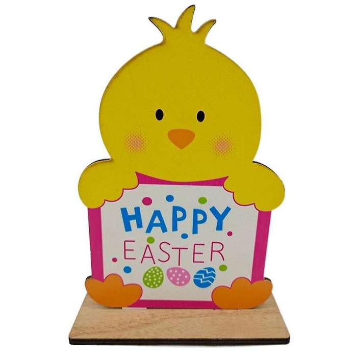 Easter Wooden Ornaments, Crafts, Children's Diy Easter Gifts (no. 2)