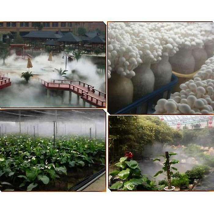 8 Head Mist Maker Ultrasonic Mist Fogger Stainless Steel Fogger