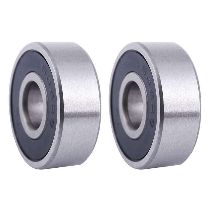 606-2rs Versiegelte Lager 6 Mm X 17 Mm X 6mm Schwarz - Silber Ton