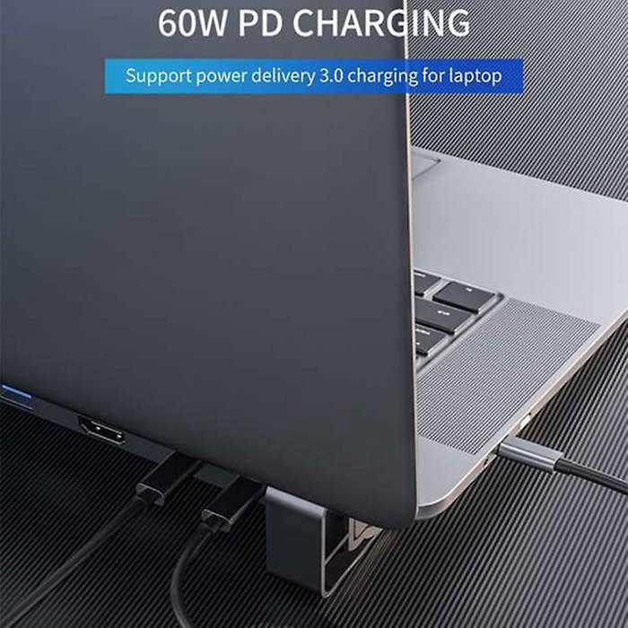 Usb C Hub Dock Station 9 In 1 Type C to Usb 3.0 Hdmi for Pc Macbook