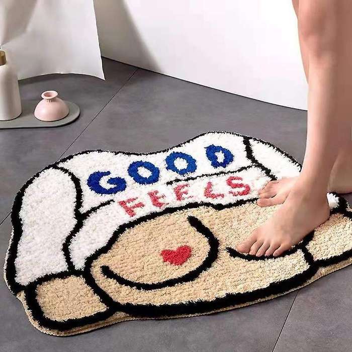 Modern Living Room Carpet Imitation Cashmere Absorbent Carpet A