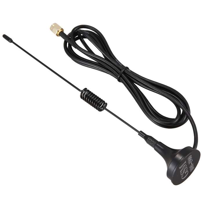 900-1800mhz Antenna 5dbi Gsm Rp-sma Plug Rubber +cable Extension