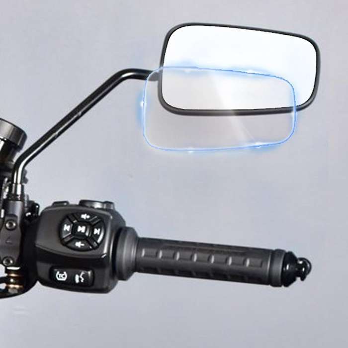 Motorcycle Waterproof and Anti-fog Rearview Mirror Protective Film