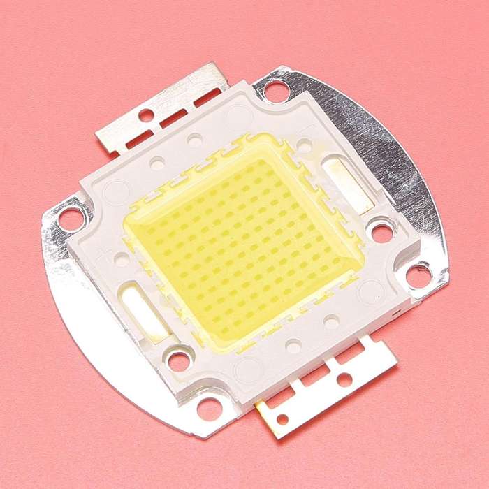 Led Chip 100w 7500lm White Light Bulb Lamp Spotlight High Power Integrated Diy