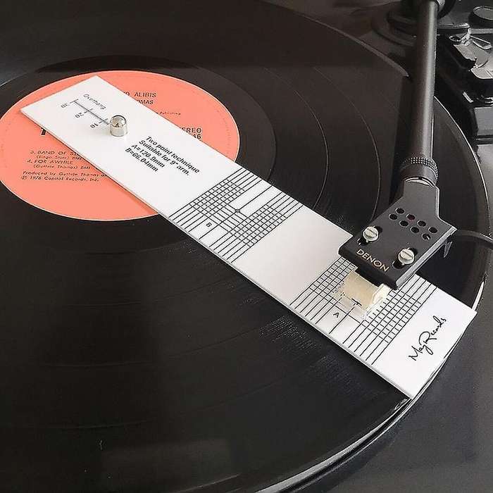 Distance Gauge Protractor Record Lp Vinyl Turntable Phonograph