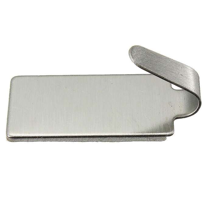 6pcs Stainless Steel Self Adhesive Stick Wall Hook Hanger Holder