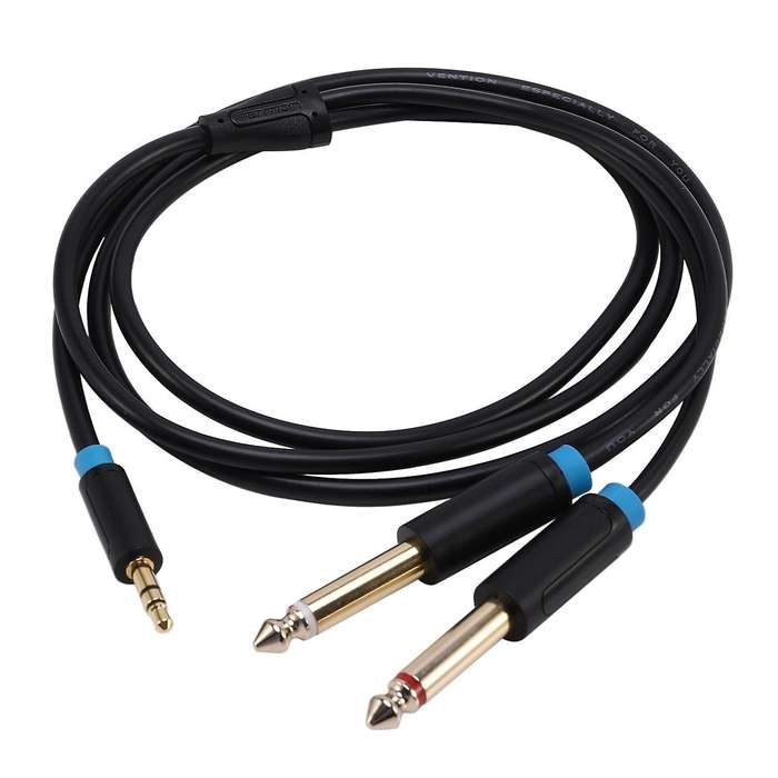 Vention Jack 3.5mm to 6.35 Adapter Audio Cable for Mixer Amplifier