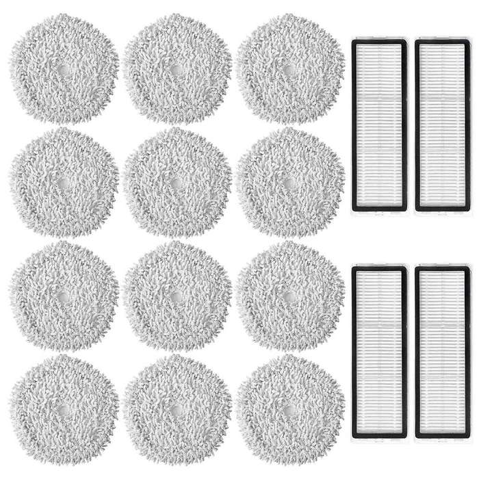 Replacement Kit for Xiaomi Dreame W10 / W10 Pro Hepa Filter Mop Cloth
