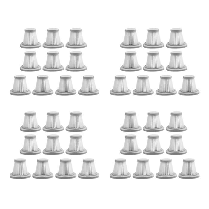 Hepa Filter for Xiaomi Deerma Dx118c Dx128c Vacuum Cleaner 40pcs