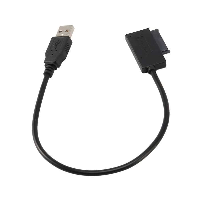 Usb 2.0 to Mini Sata Ii 7+6 13pin Adapter Converter Cable