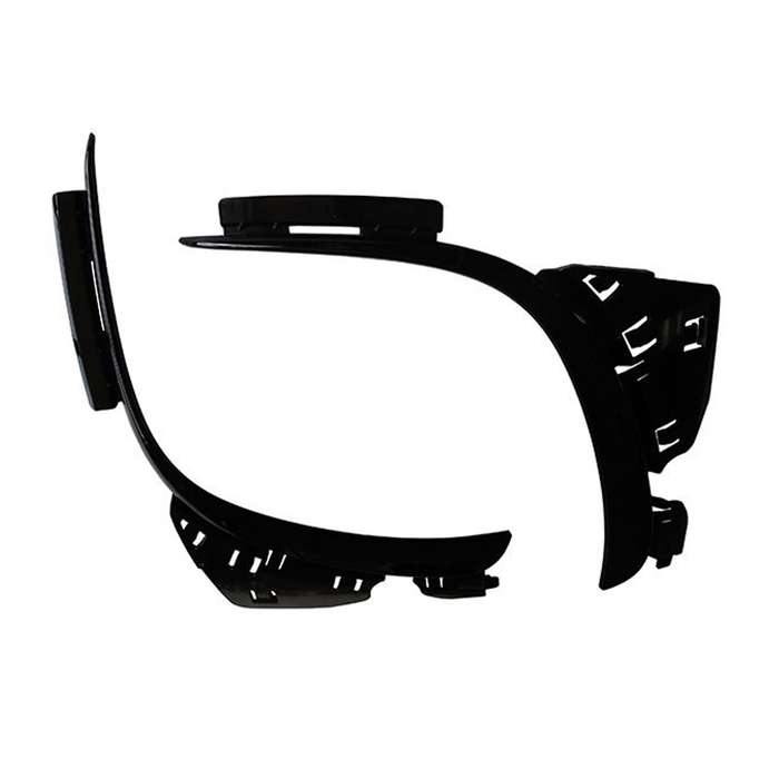2pcs Left&right Front Bumper Fog Light Trim Strips Frame for Mercedes