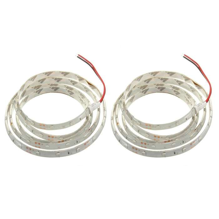 1m 60-3528 Smd Etanche Led Strip Lumineuse Dc12v(rouge)
