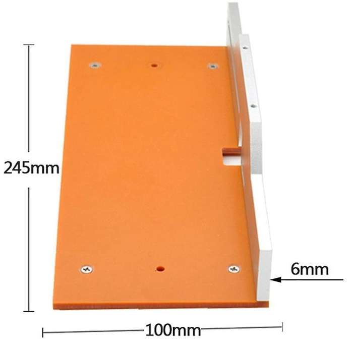 Router Table Insert Plate Electric Wood Milling Flip Board Workbench