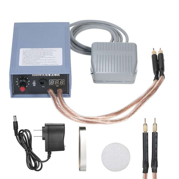 Handheld Spot Welder High 5000w Power Spot Welding Machine Eu Plug