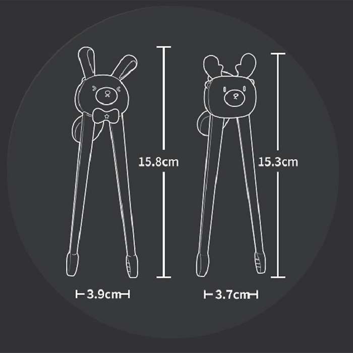 Children's Tableware Correction Cartoon Training Chopsticks Baby A