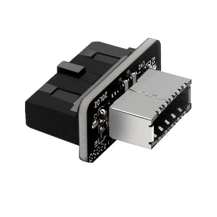 Motherboard Usb3.019p/20p to Type-e90 Degree Adapter