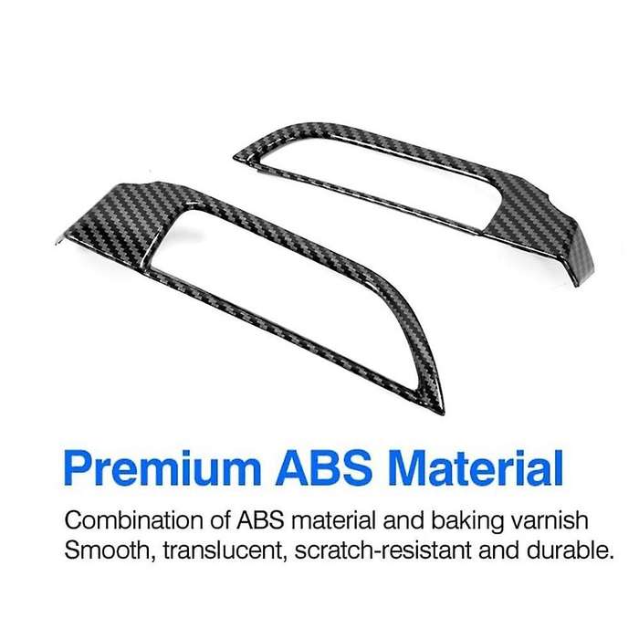 For Toyota Sienna 2021 2022 Carbon Fiber Car Dashboard Upper Air
