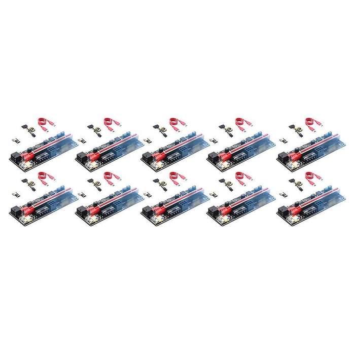 10 Pcs Pci-eriser Graphics Card Extension Cable Usb3.0 Pcie Riser