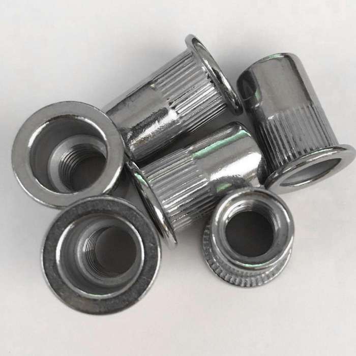 30pcs M8 Rivet Nuts Stainless Steel Threaded Rivet Insert Nuts