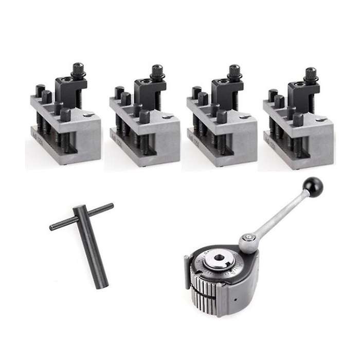 Lathe Tool Post Set Wm210v&wm180v&0618 12x12mm for Over Bed 120-220mm