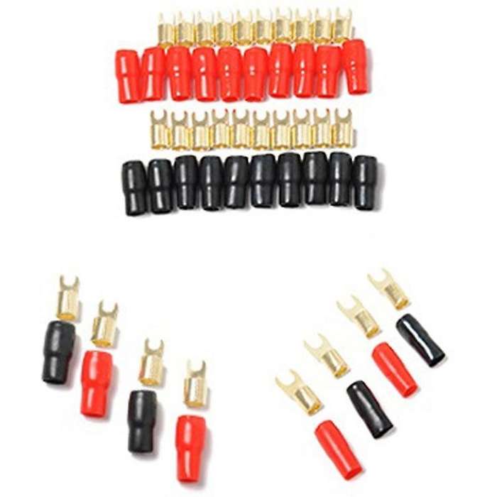 Adapter Connector Plug Crimp Barrier Speaker Wire Terminal