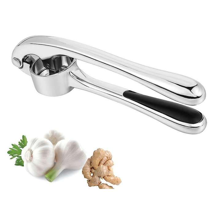 Garlic Press Rocker Stainless Steel Garlic Crusher- Garlic Mincer
