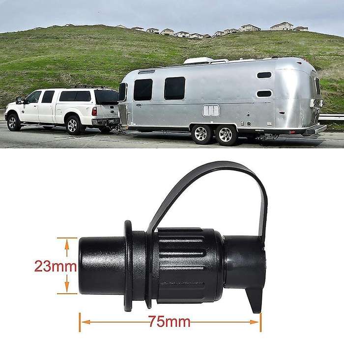 2pcs Truck Interface Motorhome Power Cord Socket Connector