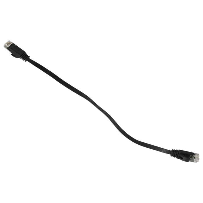 6 Pcs 1 Ft Flat Internet Network Cable with Snagless Rj45 Connectors