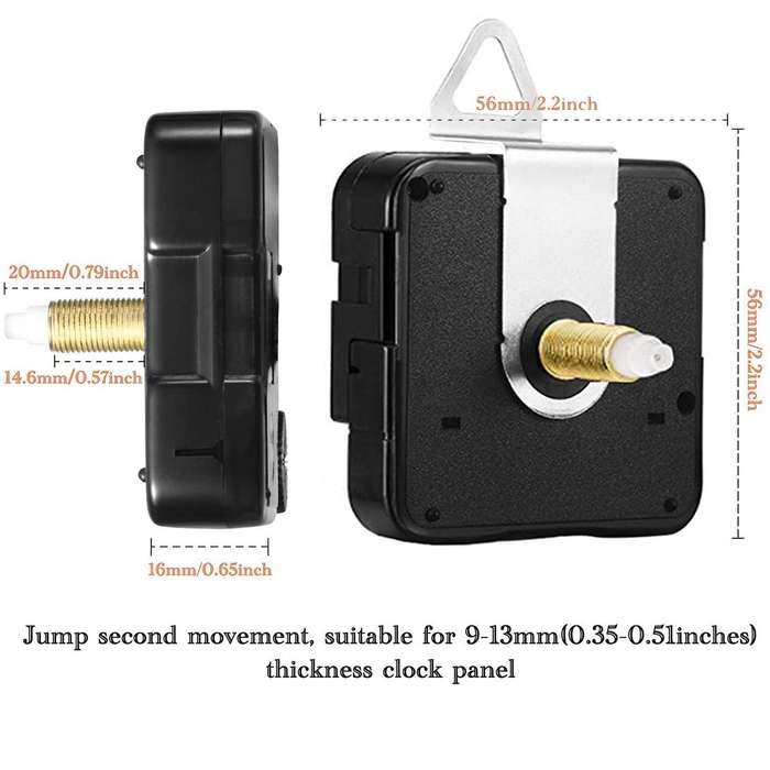 3pcs Diy Quartz Movement Mechanism Diy Clock Numerals Kit