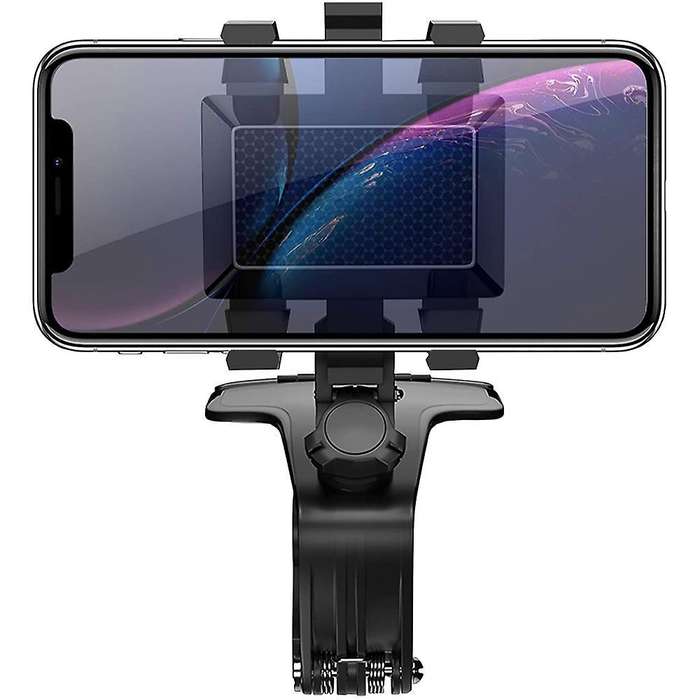 Dashboard Phone Holder for Car Clip,for Smartphone 3 to 7 Inch