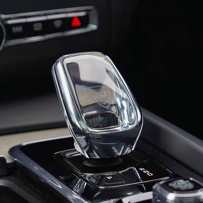 Gear Shift Knob Handles Lever Stick Head for Volvo Xc60, White Light