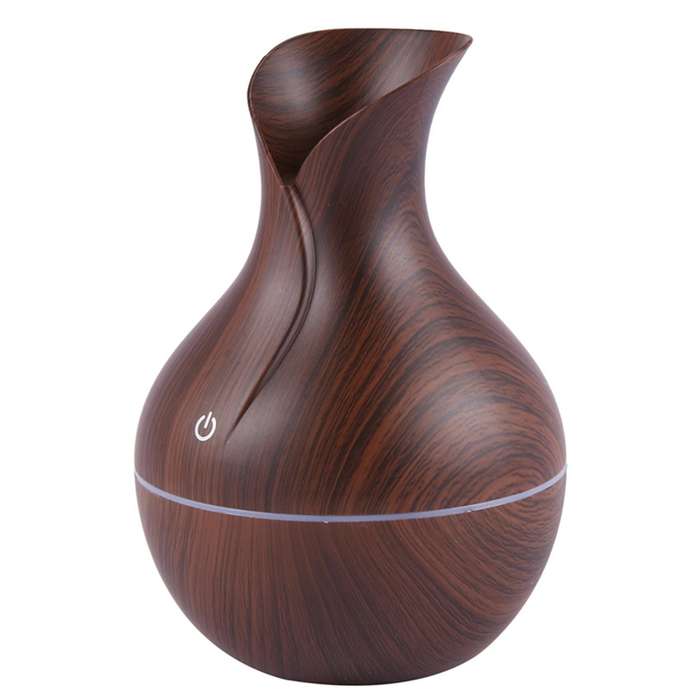 Essential Humidifier Aroma Oil Grain Ultrasonic Wood-dark Wood
