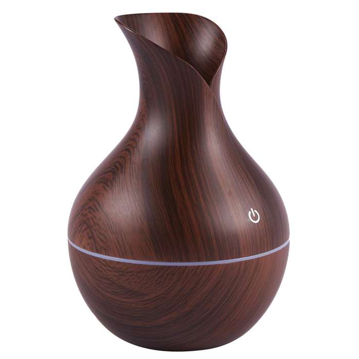 Essential Humidifier Aroma Oil Grain Ultrasonic Wood-dark Wood