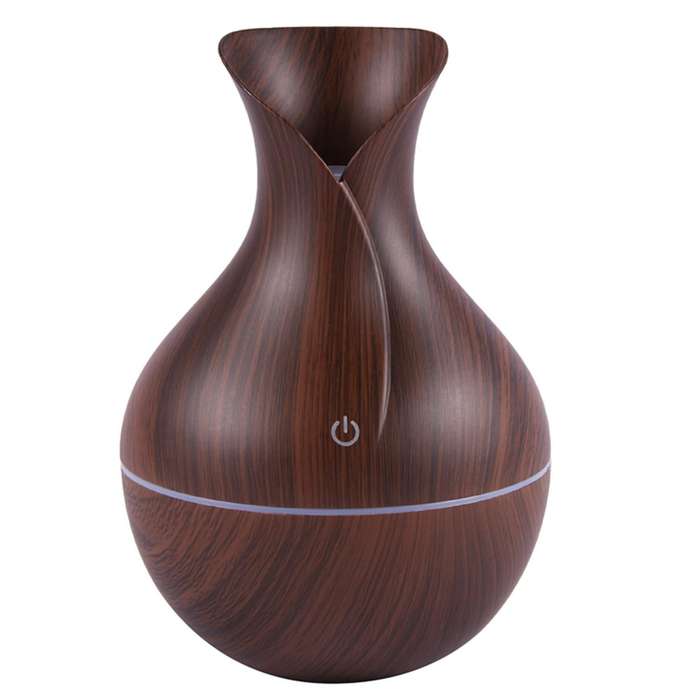 Essential Humidifier Aroma Oil Grain Ultrasonic Wood-dark Wood