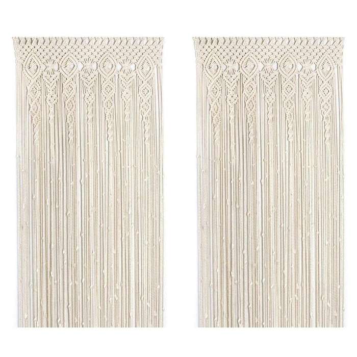 Hanging Room Divider Macrame Curtains Wedding Curtain Boho Wall Decor