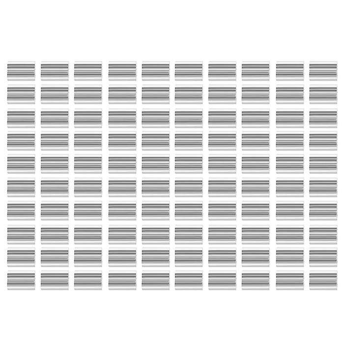100pcs 3/32 Inch (3.0mm) Diameter Wire Rope Aluminum Alloy Sleeves