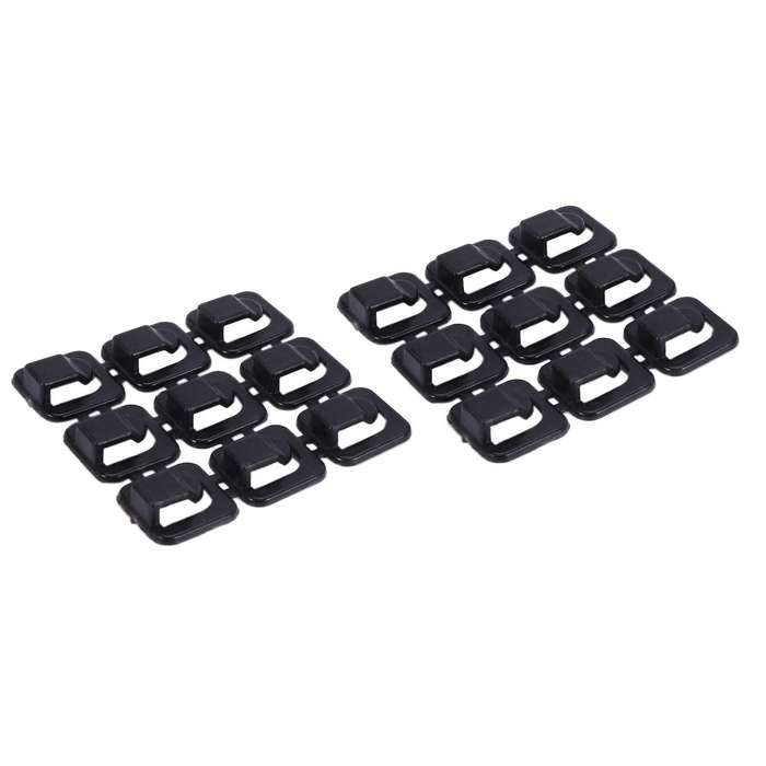 20 Pcs Cable Holder Clips, Cable Management Cord Organizer Clips A
