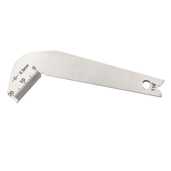Bit Pattern Drill Template Drill Bit Gauge Weld Inspect Gauge Tool