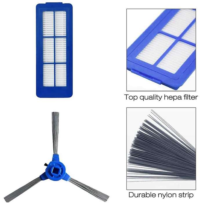 Replacement Parts Side Brushes Filters for Eufy G10 G30 Robot Vacuum