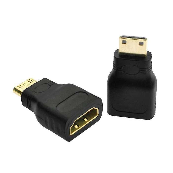 5 Pack Mini Hdmi Adapter Gold Plated Mini Hdmi Male to Hdmi Female