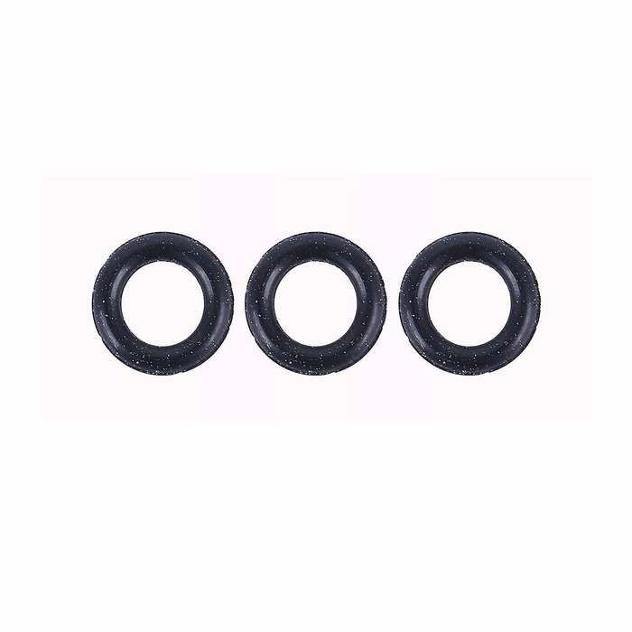 20x Black Rubber Oil Seal Sealed O Rings Gasket Washers, 5*1*3mm