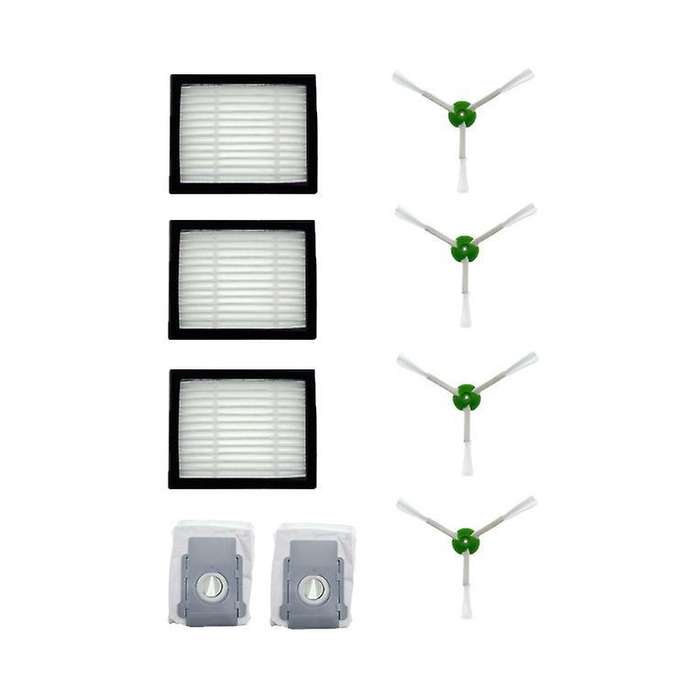 Hepa Filter Side Brush for Irobot Roomba J7 Main Brush Dust Bag