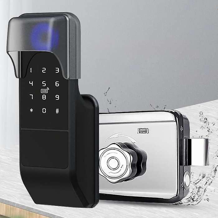 Waterproof Wifi Smart Electric Lock Tuya App Remotely for Metal Door